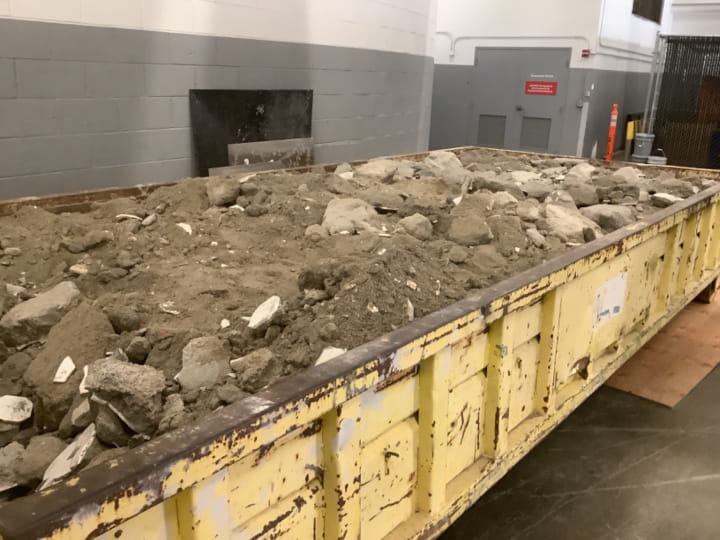 concrete cutting & selective demolition by Fast Forward Concrete Cutting at fitness center in los angeles - pic 2