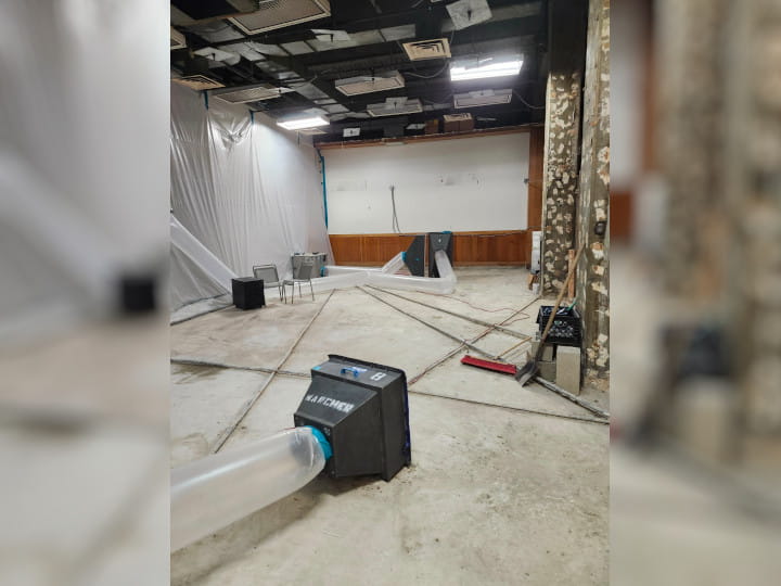 concrete cutting & selective demolition by Fast Forward Concrete Cutting at fitness center in los angeles - pic 6