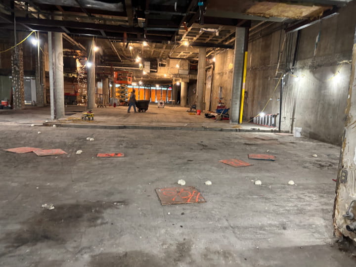 concrete cutting & selective demolition by Fast Forward Concrete Cutting at fitness center in los angeles - pic 8