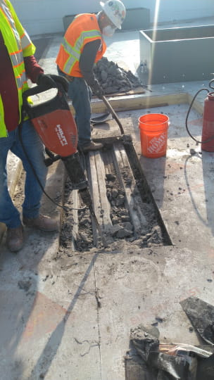 selective demolition and precision concrete cutting at UCLA - pic 4