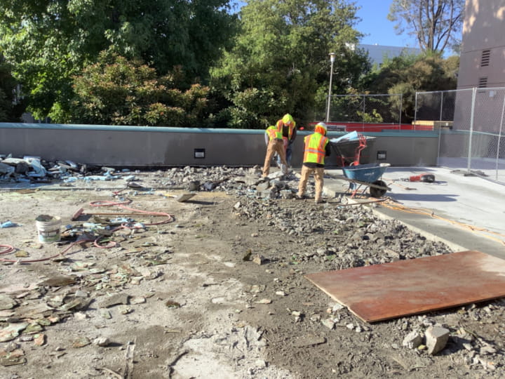 Fast Forward Concrete Cutting project at CSUN - pic 10