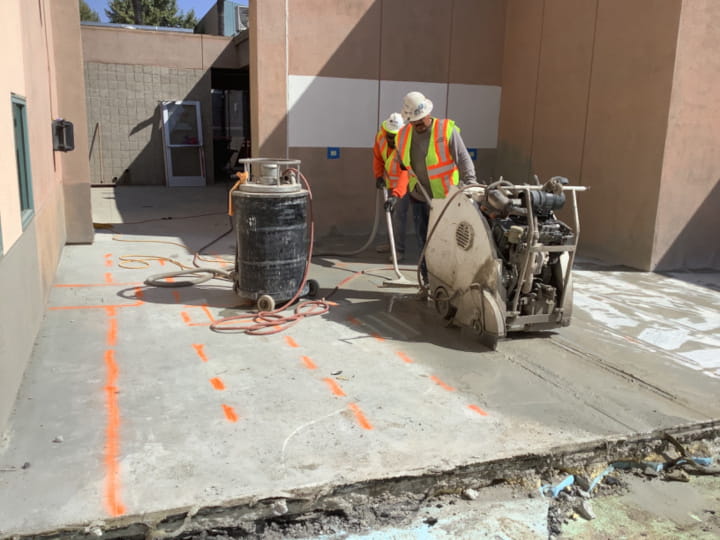 Fast Forward Concrete Cutting project at CSUN - pic 8